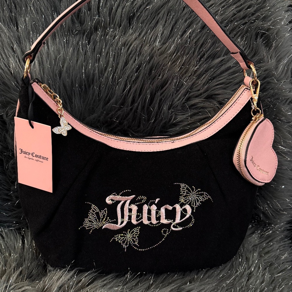 Juicy couture wingin it hobo bag